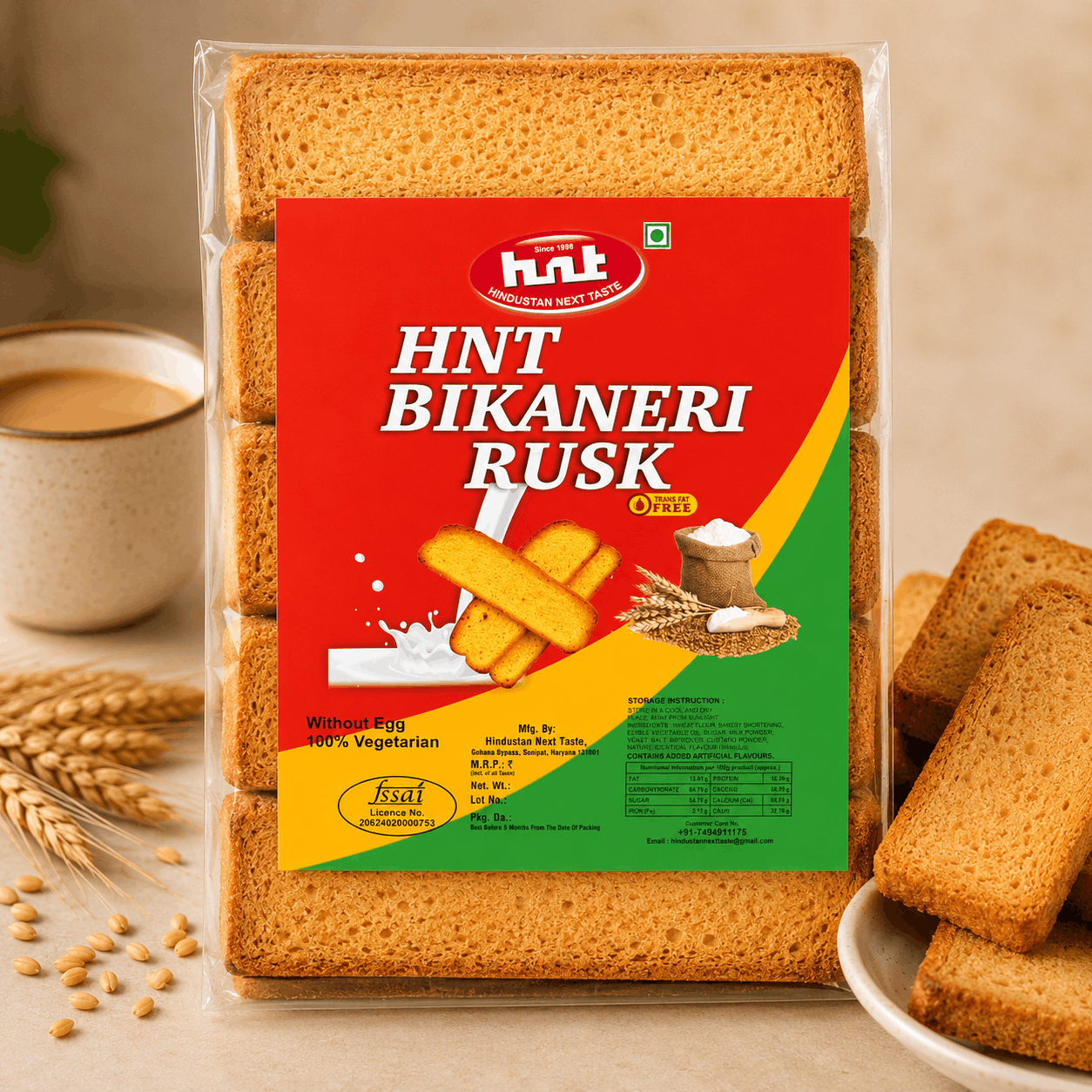 Hindustan Next Taste bakery and snack products
