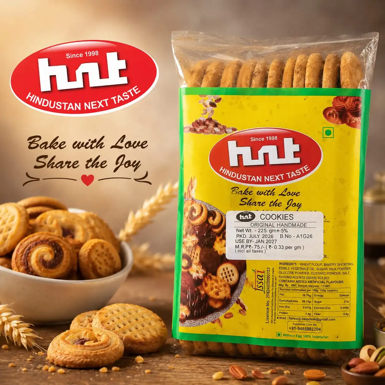 HNT Premium Cherry Cookies