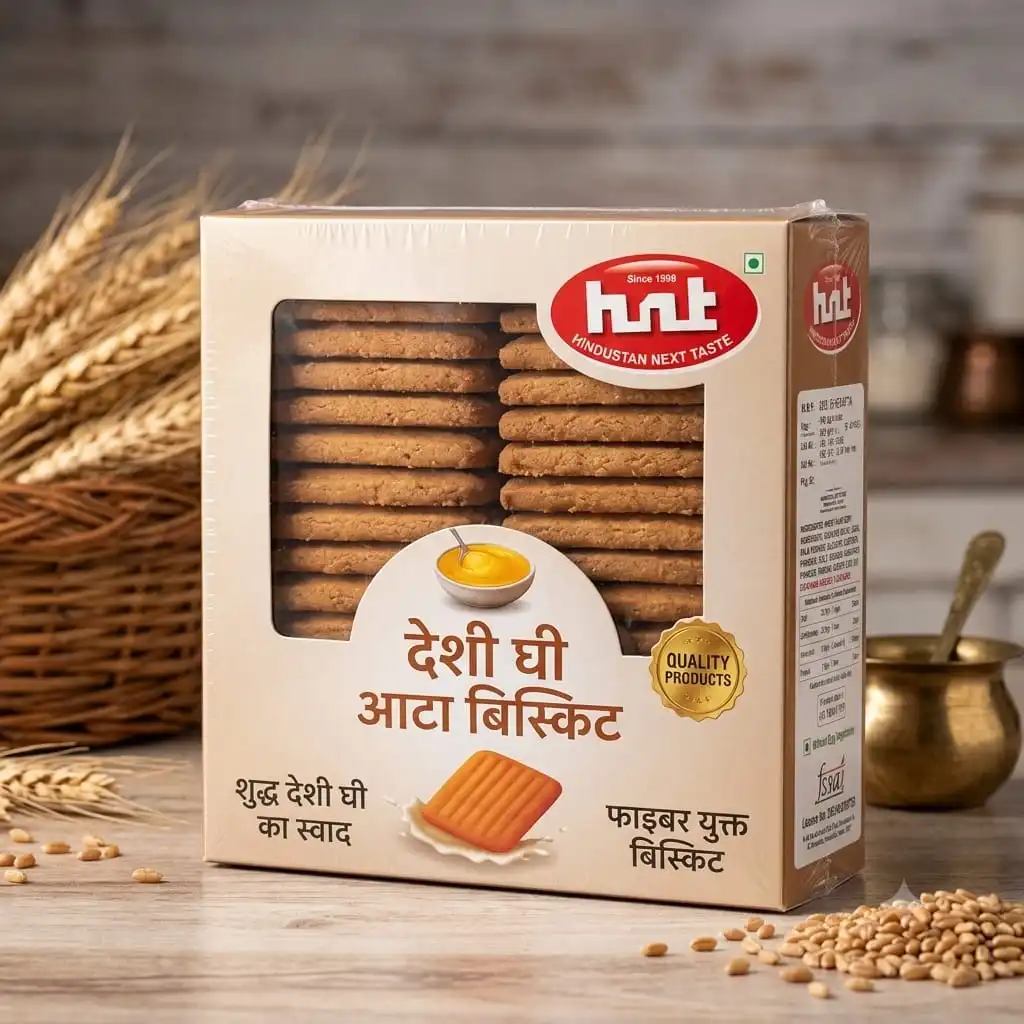 HNT Desi Ghee Atta Biscuit