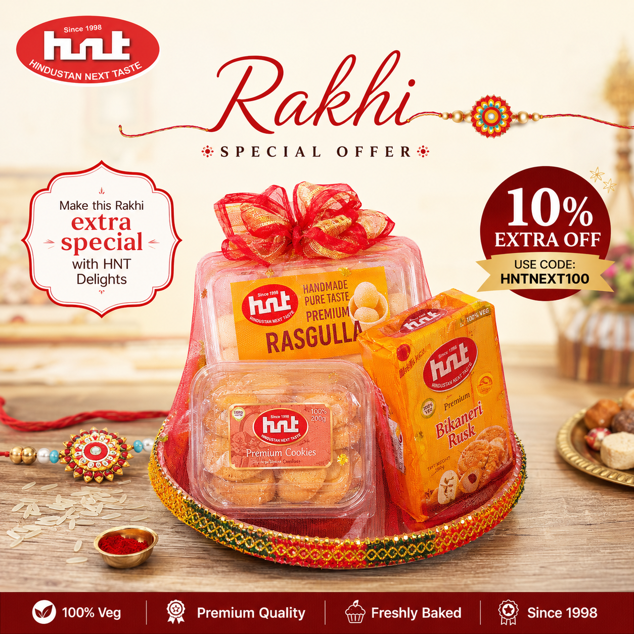 HNT Rakhi Special Gift Hamper