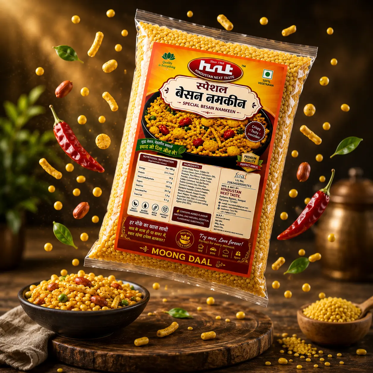HNT Special Moong Daal Namkeen